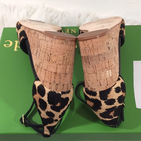 KATE SPADE NEW YORK LONNIE LEOPARD PRINT WEDGE - Picture 13 of 15